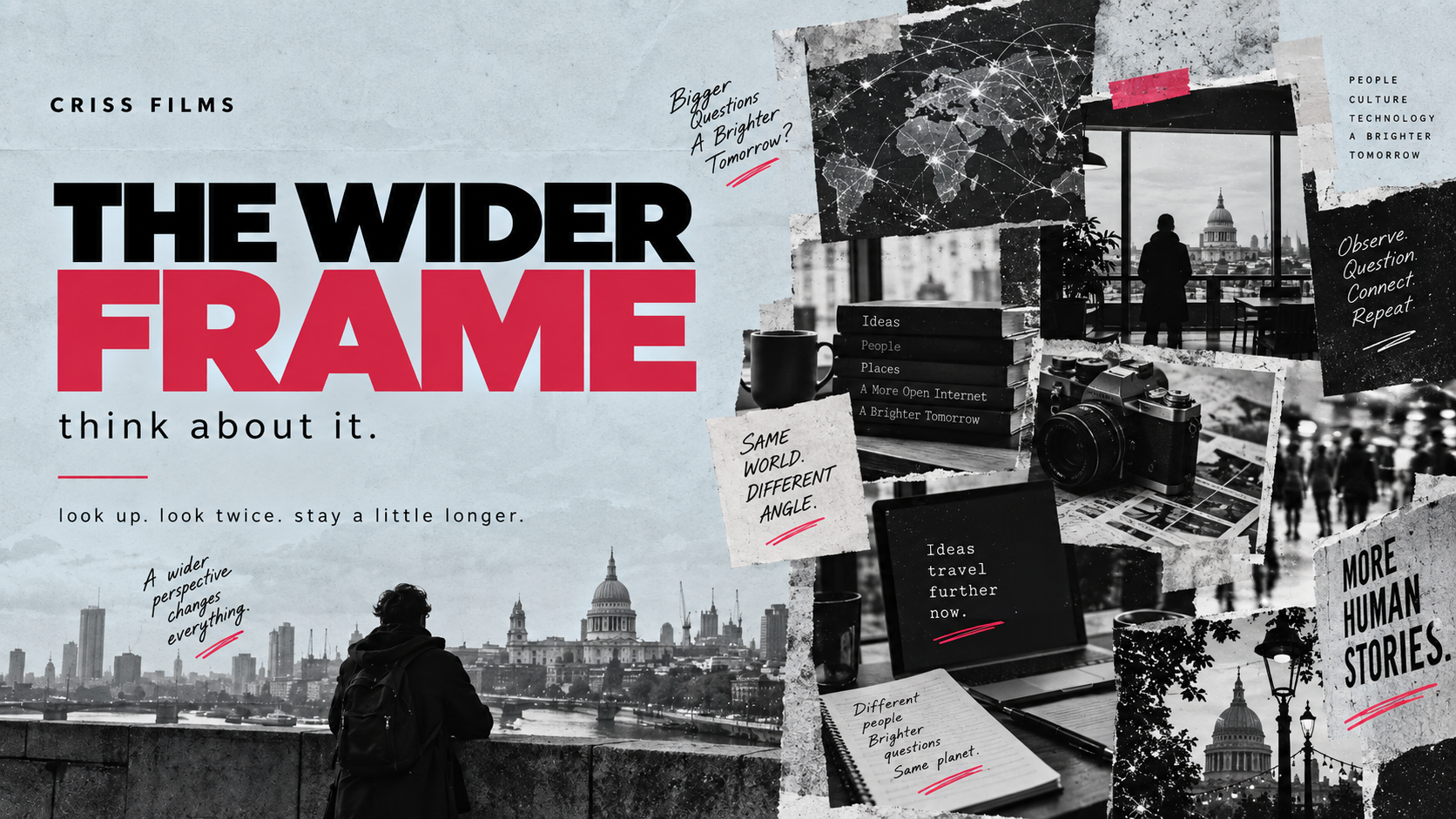 The Wider Frame — essays on technology, the internet and culture